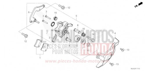 PARKING BRAKE CALIPER CRF1100D3R de 2024